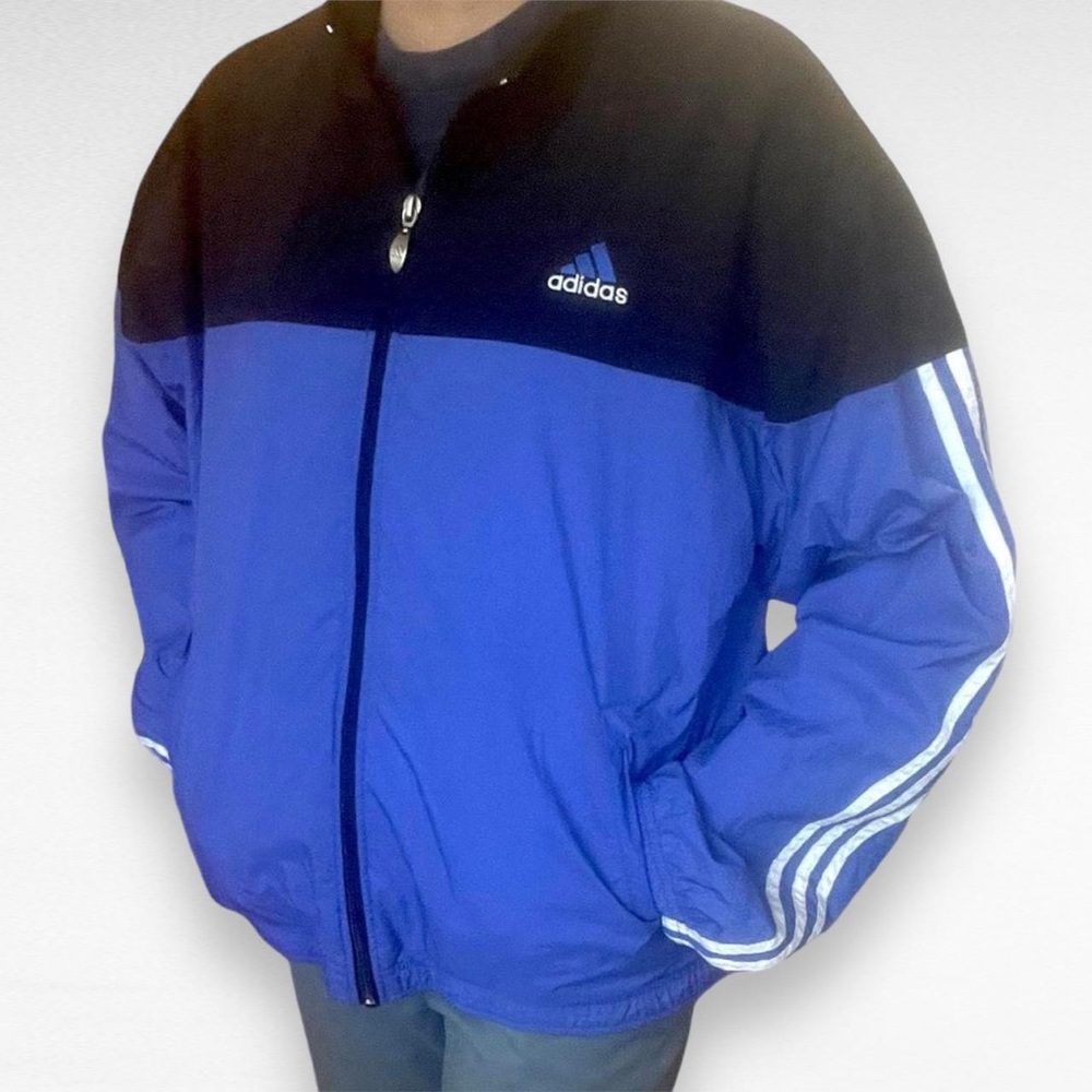 💙 Vintage Adidas Windbreaker Track Jacket 💙